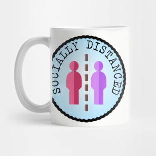 Socially Distanced (Adulting Merit Badge) Mug